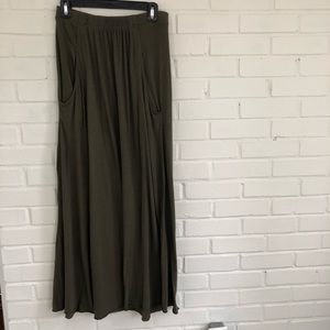 Free People Beach mad cool maxi skirt